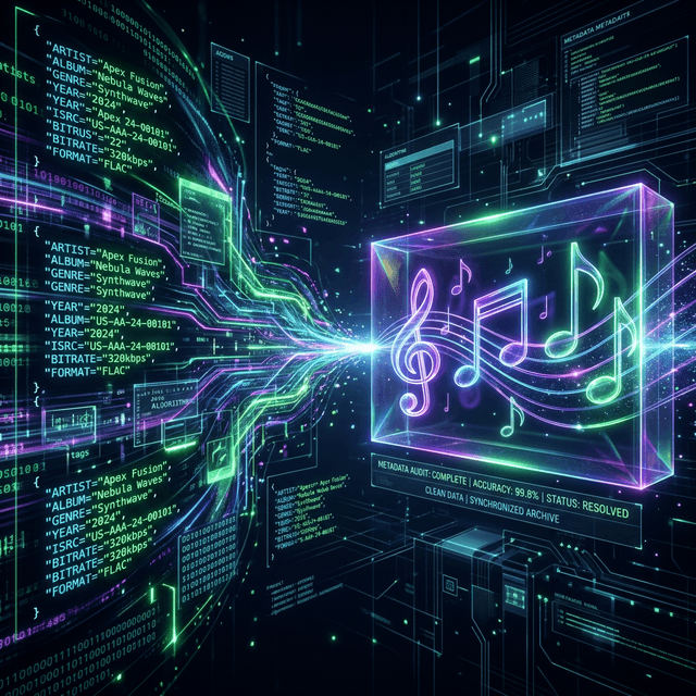 The Metadata Audit: Why Your Music is 'Invisible' to Royalty Systems