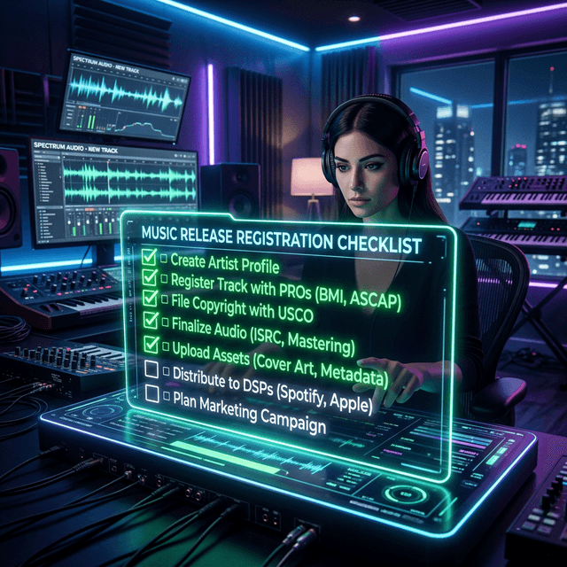 The 2026 Ultimate Release Checklist: 6 Steps to Collect 100% of Your Royalties